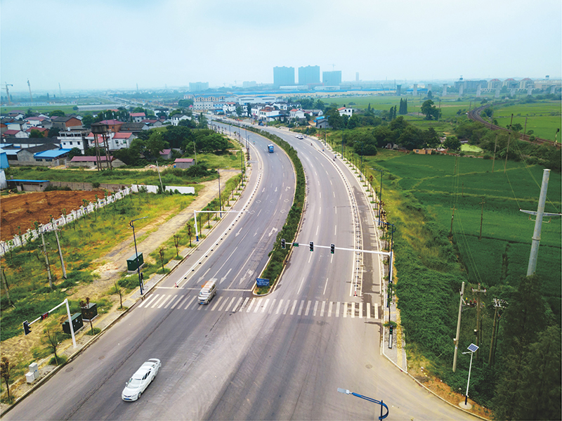 萍鄉(xiāng)上栗縣平安中路新建工程